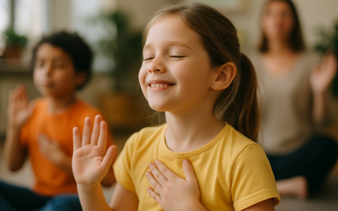 Des exercices de sophrologie ludiques pour apaiser le stress des plus jeunes